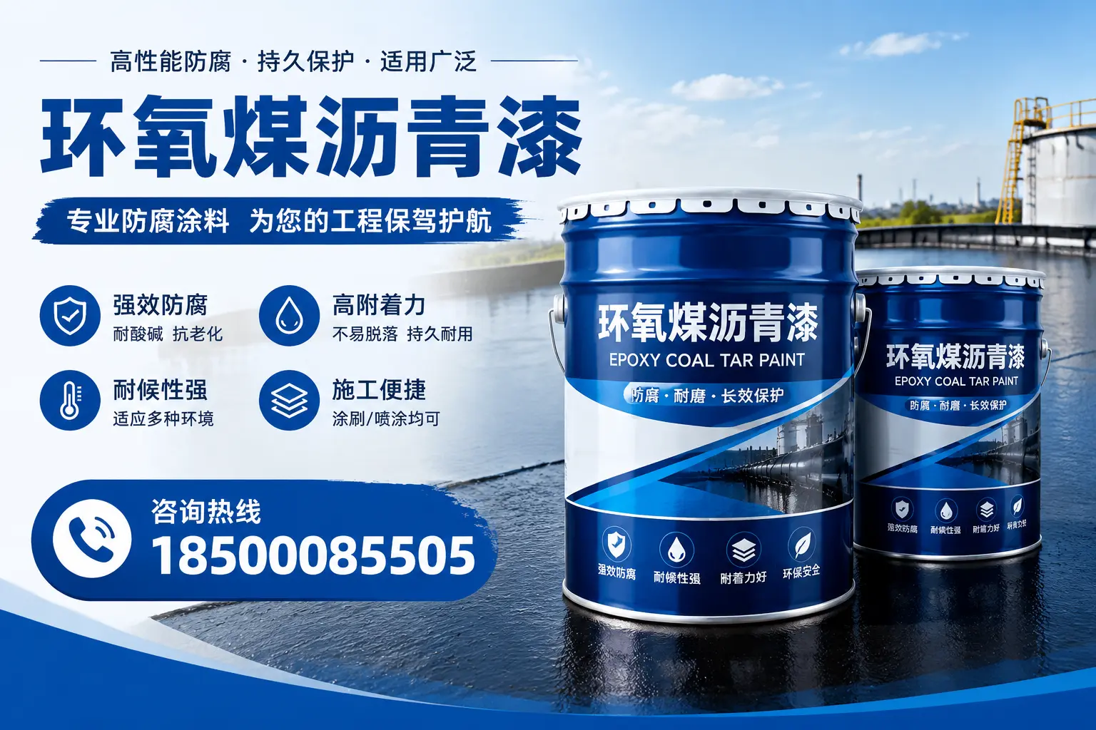环氧煤沥青漆与其他漆类的比较，赤峰用户的选择依据